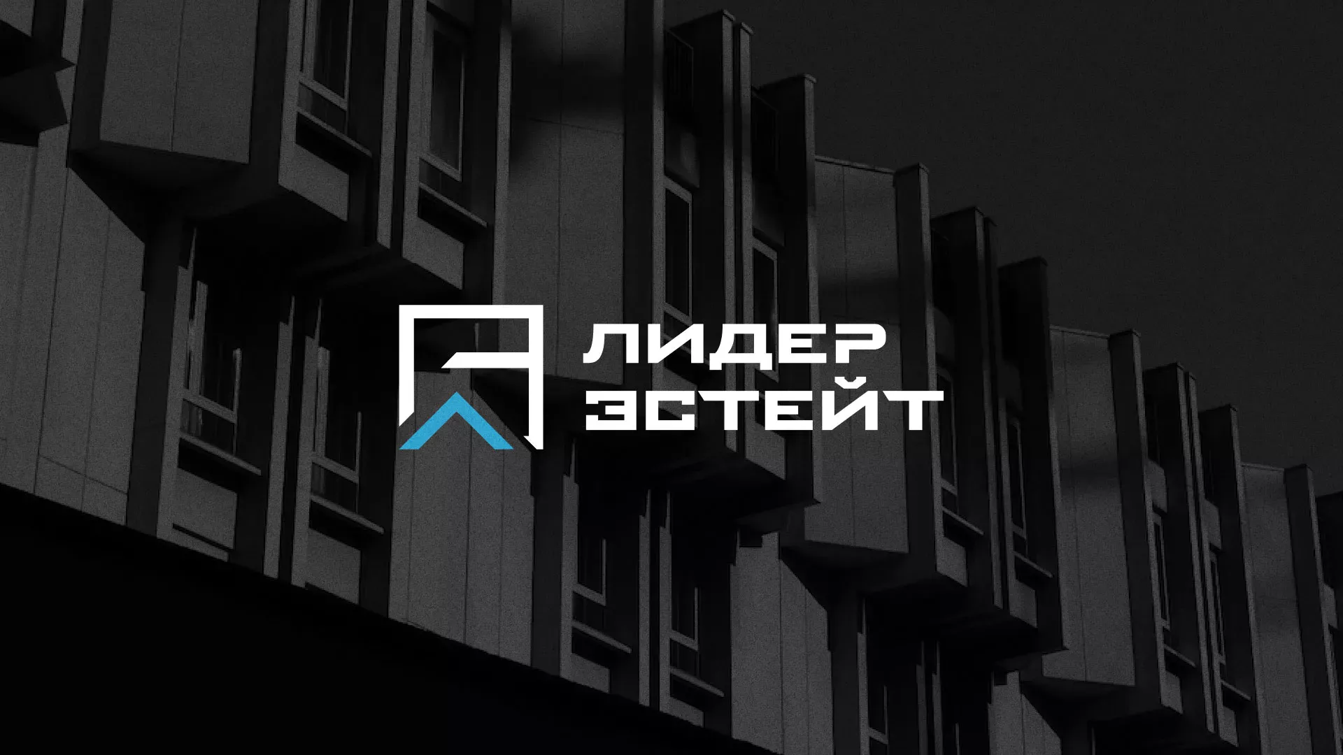 Разработка логотипа агентства недвижимости «Лидер Эстейт» в Духовщине