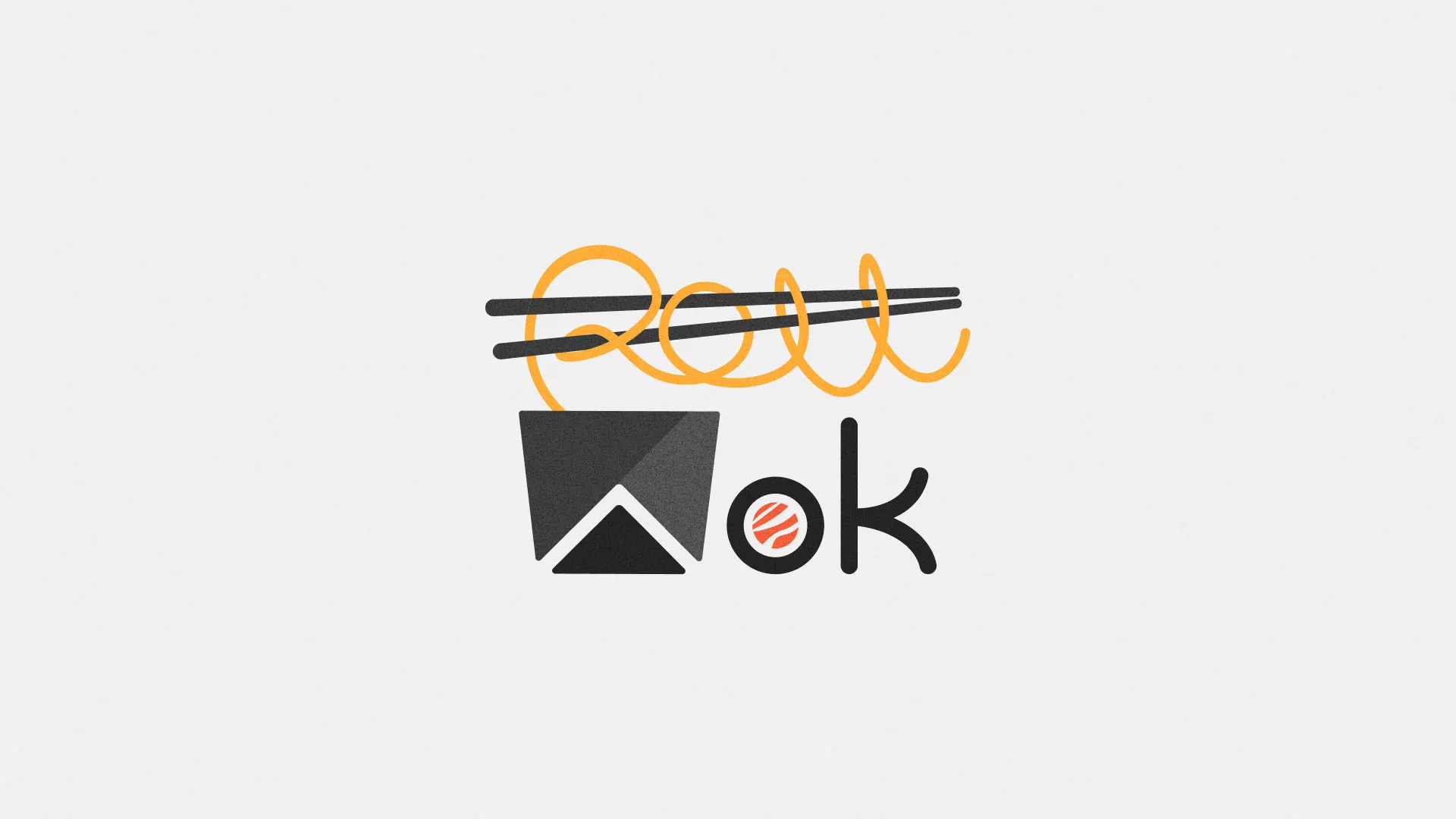 Разработка логотипа в Духовщине для суши-бара «Roll Wok Club» Разработка логотипа в Духовщине для суши-бара «Roll Wok Club»