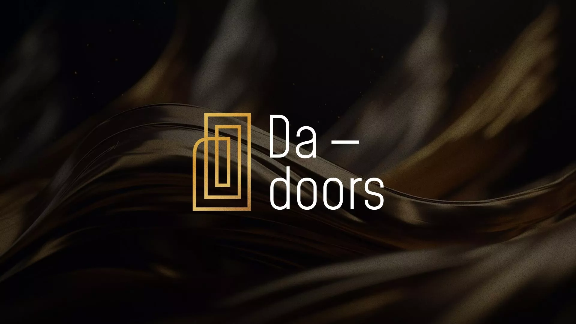 Разработка логотипа в Духовщине для компании «DA-DOORS» Разработка логотипа для компании «DA-DOORS» в Духовщине